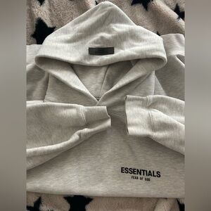 Fear of God Essentials Hoodie (2022) Dark Oatmeal